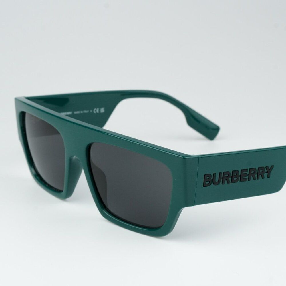 NEW Burberry BE4397U MICAH 407187 Green Dark Grey Unisex Sunglasses - Picture 7 of 10